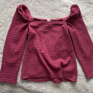 Piazza Italia dark pink blouse